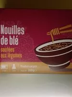 Mängden socker i Nouilles de blé sautées aux légumes
