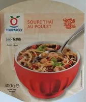 Mängden socker i Soupe thaï au poulet