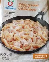 Mängden socker i Poêlée De Pennes Poulet Et Champignons