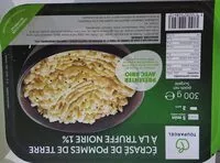 Mängden socker i Écrasé de pomme de terre à la truffe noire 1%