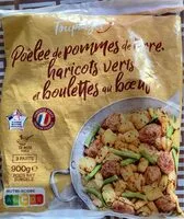 Mängden socker i Poêlée de pommes de terre, haricots verts et boulettes au boeuf