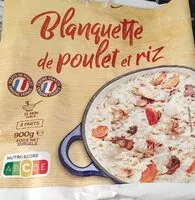Mängden socker i Blanquette de poulet et riz