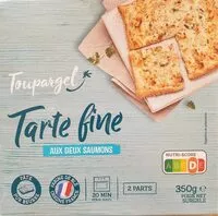 Mängden socker i Tarte fine aux deux saumons