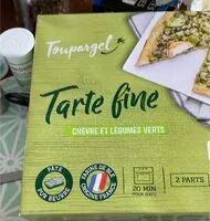 Mängden socker i Tarte fine chèvre et légumes verts
