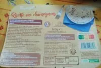 Mängden socker i Risotto aux champignons