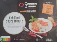 Mängden socker i Cabillaud sauce tomate