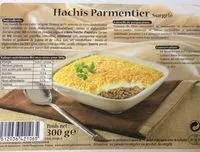 Mängden socker i Hachis parmentier surgele