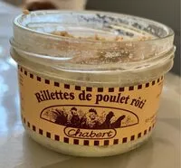 Mängden socker i Rillette de poulet roti