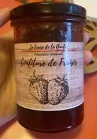 Mängden socker i Confiture de fraise