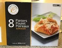 Mängden socker i Paniers Poulet Poireaux