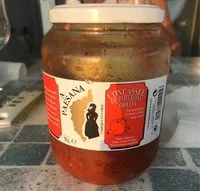 Mängden socker i Concassées de poivrons grillés