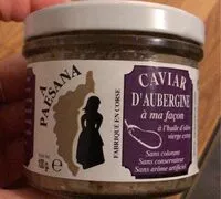 Mängden socker i Caviar d’aubergine huile d’olive vierge extra