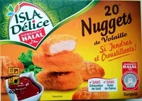 Mängden socker i 20 Nuggets de Volaille