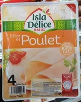 Mängden socker i Délice de Poulet