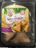 Mängden socker i 4 Samoussas de Dinde, Surgelé