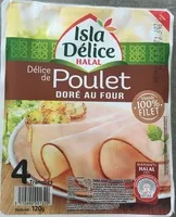 Mängden socker i Délice de poulet doré au four