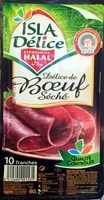 Mängden socker i Délice de boeuf séché