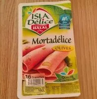 Mängden socker i Isla Délice Mortadélice aux Olives Maxi Format 16tr