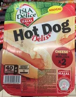 Mängden socker i Hot Dog Déliss' Cheese & Pain moelleux