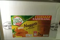 Mängden socker i Nuggets de volaille (format familial)