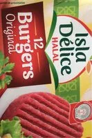 Mängden socker i Isla Délice hamburger x10