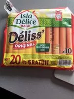 Mängden socker i Saucisses Deliss'