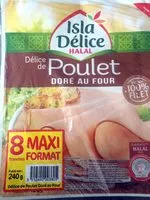 Mängden socker i Délice de poulet doré au four