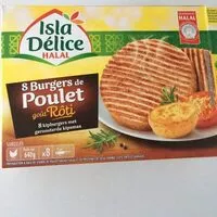 Mängden socker i Burger de poulet