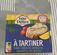 Mängden socker i A tartiner, thon et creme de ciboulette