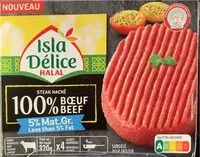 Mängden socker i Steak haché 5% MG