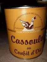 Mängden socker i Cassoulet au confit d'oie