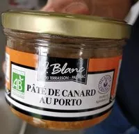 Mängden socker i Pâté de canard au Porto