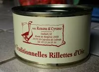 Mängden socker i Les Traditionnelles Rillettes d'Oie