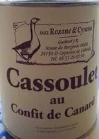 Mängden socker i Cassoulet au confit de canard
