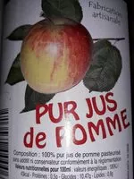 Mängden socker i Pur jus de pomme
