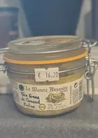 Mängden socker i Foie gras de canard entier