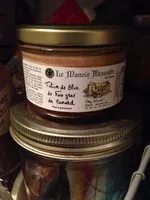 Mängden socker i Tatin de bloc de foie gras de canard