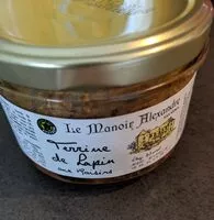 Mängden socker i Terrine de lapin aux raisins