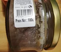 Mängden socker i Terrine d'oie au foie de canard