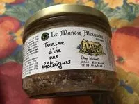 Mängden socker i Terrine d'oie aux chataignes