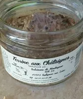 Mängden socker i Terrine aux châtaignes