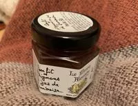 Mängden socker i Confit d'oignon au jus de framboise