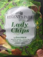 Mängden socker i Lady chips Légumes