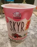 Mängden socker i Skyr fraise, mûre et cramberry