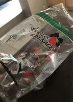 Mängden socker i Fraises d'alsace