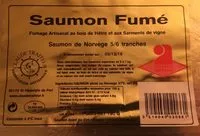 Mängden socker i Saumon fumé