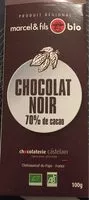 Mängden socker i Chocolat noir 70%