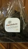 Mängden socker i Friture en chocolat noir