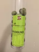 Mängden socker i Picholines