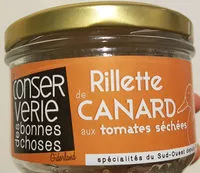 Mängden socker i Rillette de canard aux tomates séchées